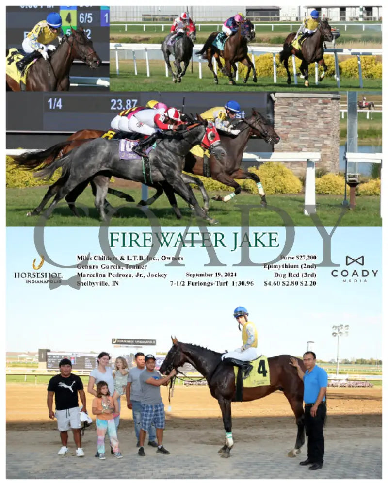 Firewater Jake - 09-19-24 R08 Ind Indiana Grand