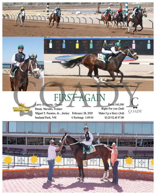 FIRST AGAIN - 02-28-25 - R02 - SUN Turfway Park