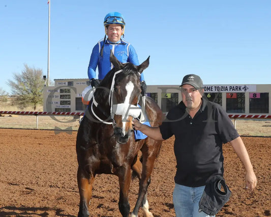 FIRST AGAIN - New Mexico Classic Distaff Stakes - 11-24-25 - R06 - Zia Park - Return Shot - Coady Media - Kurtis Coady Photography