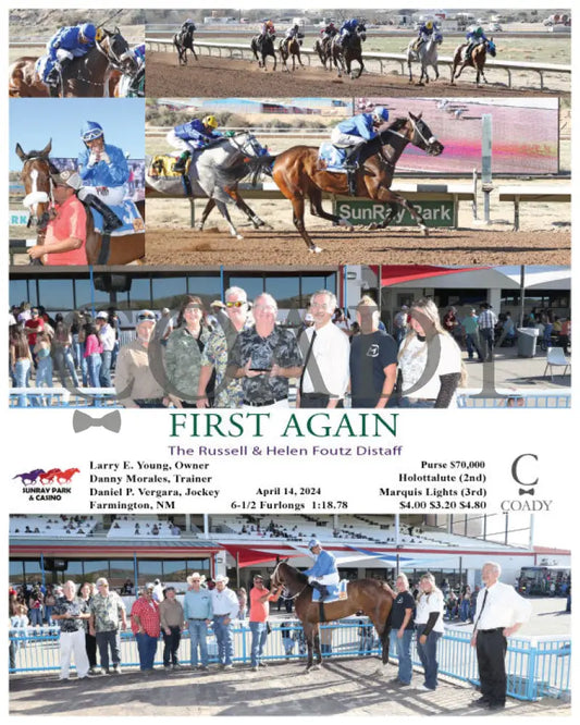 First Again - The Russell & Helen Foutz Distaff 04 - 14 - 24 R11 Srp Sunray Park