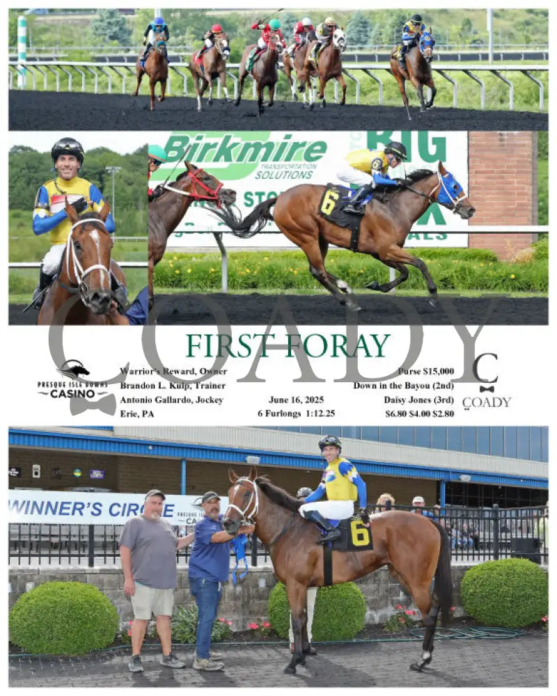 FIRST FORAY - 06-16-25 - R04 - PID Presque Isle Downs