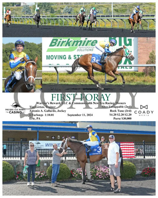 First Foray - 09-11-24 R01 Pid Presque Isle Downs