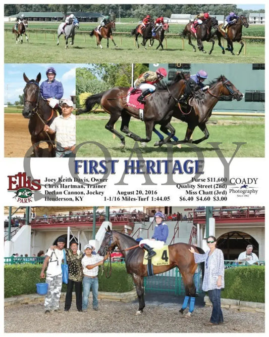 First Heritage - 082016 Race 06 Elp Ellis Park