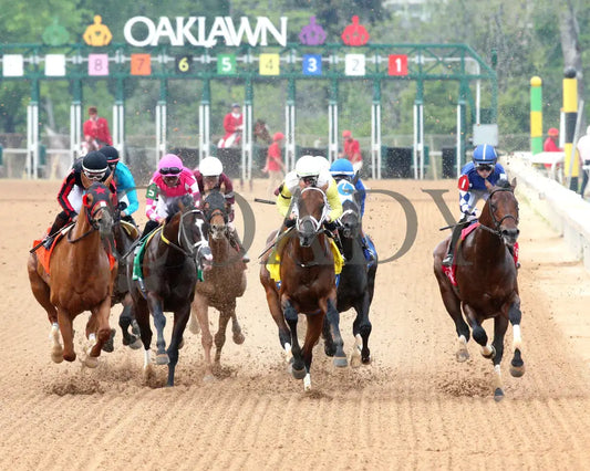 FIRST MISSION - 041925 - Race 11 - OP The Oaklawn Handicap - G2 - First Turn 01 Oaklawn Park