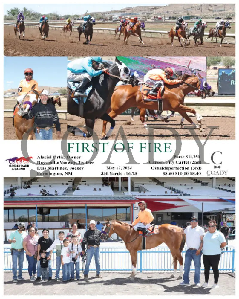 First Of Fire - 05-17-24 R05 Srp Sunray Park