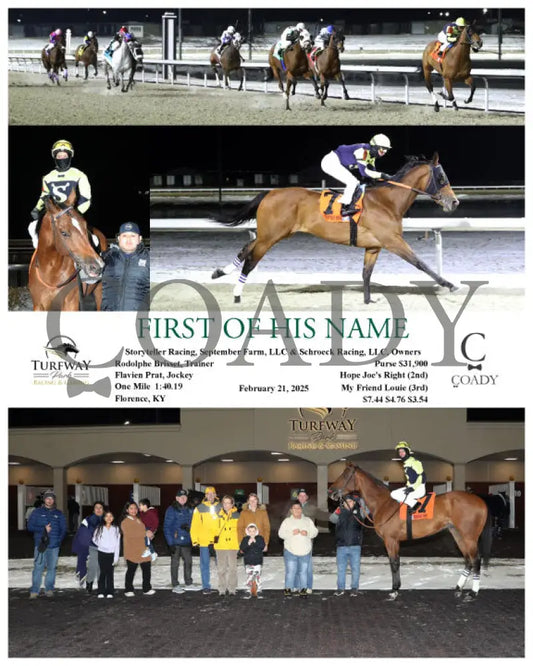 FIRST OF HIS NAME - 02-21-25 - R05 - TP Turfway Park