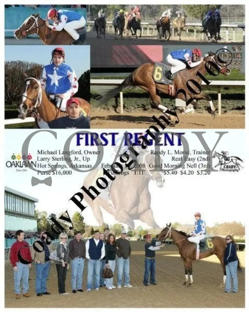 First Regent - 2 10 2008 Oaklawn Park
