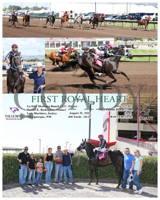 First Royal Heart - 08-31-24 R05 Alb Downs At Albuquerque