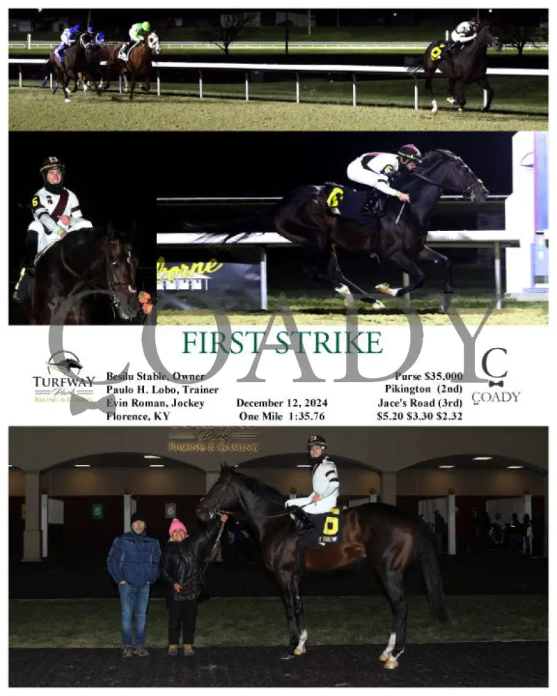 First Strike - 12-12-24 R08 Tp Turfway Park