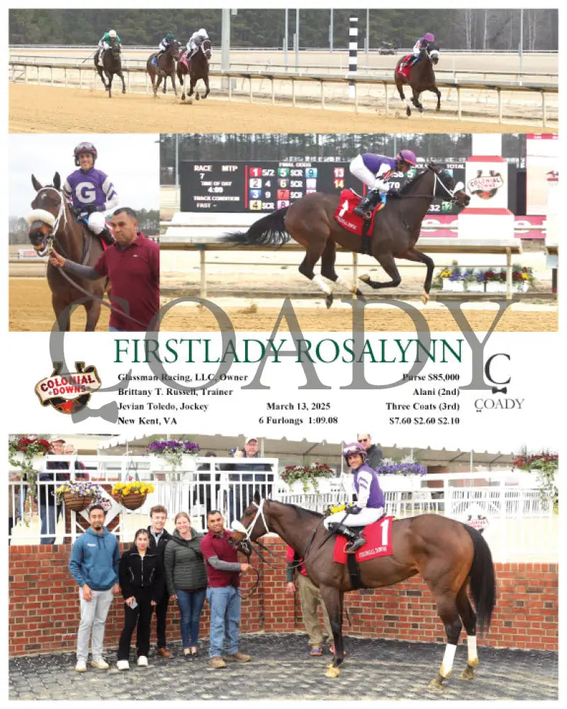 FIRSTLADY ROSALYNN - 03-13-25 - R07 - CNL Colonial Downs