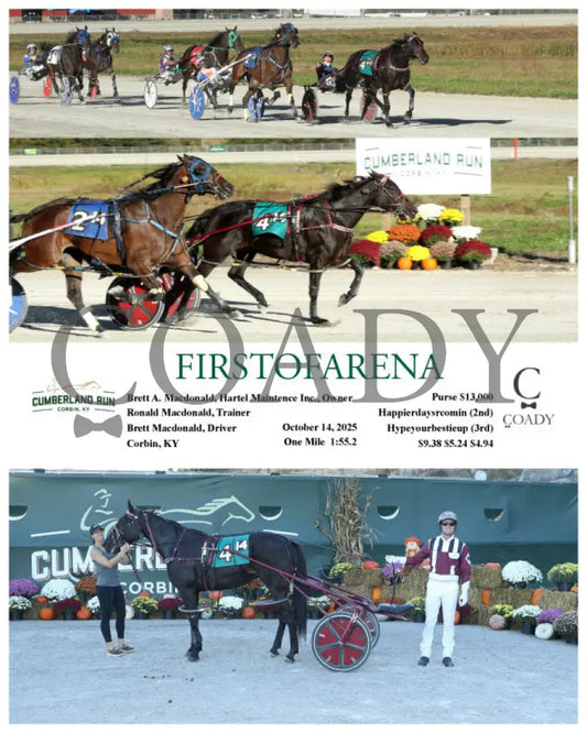 FIRSTOFARENA - 101425 - Race 14 - CMR Presque Isle Downs