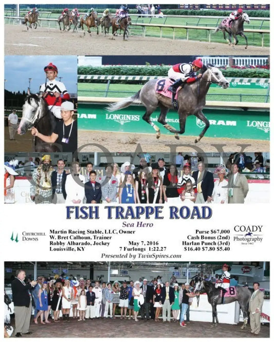 Fish Trappe Road - 050716 Race 13 Cd Churchill Downs