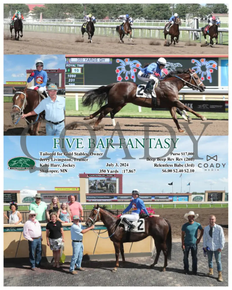 Five Bar Fantasy - 07-03-24 R01 Cby Canterbury Park