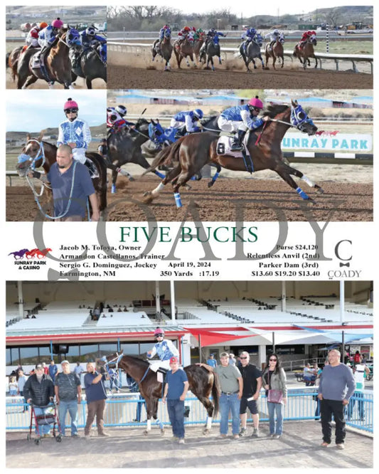Five Bucks - 04 - 19 - 24 R12 Srp Sunray Park