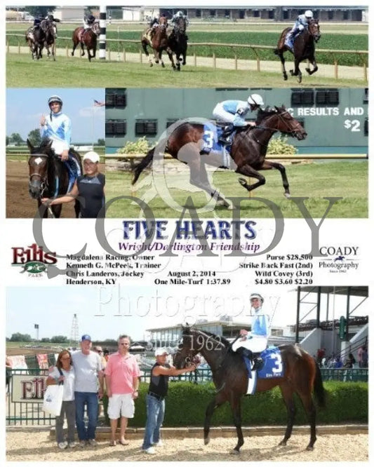 Five Hearts - 080214 Race 06 Elp Ellis Park