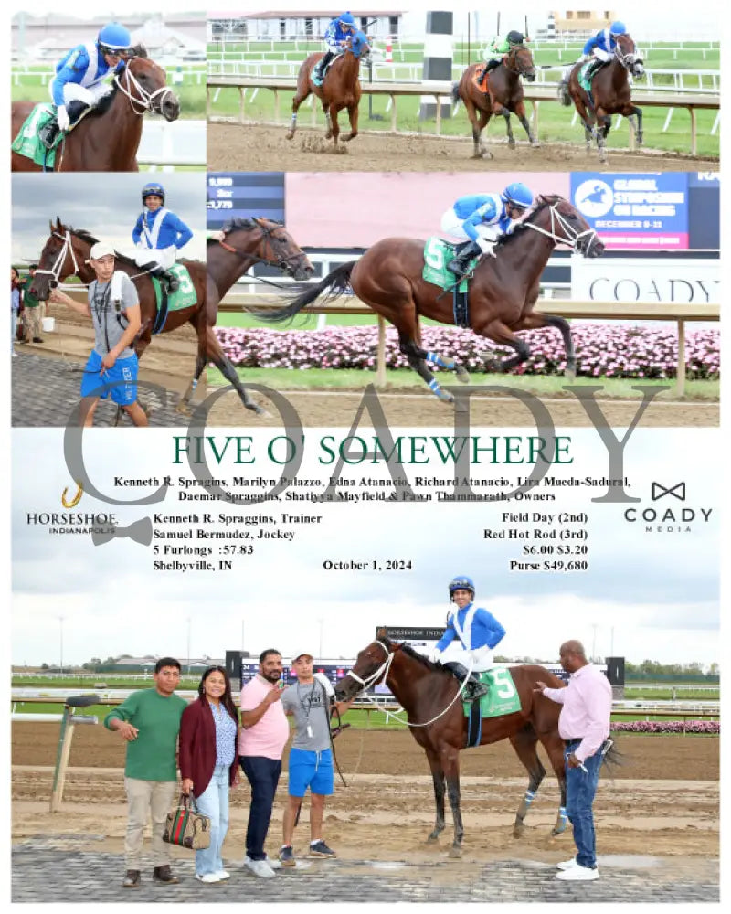 Five O’ Somewhere - 10-01-24 R01 Ind Indiana Grand