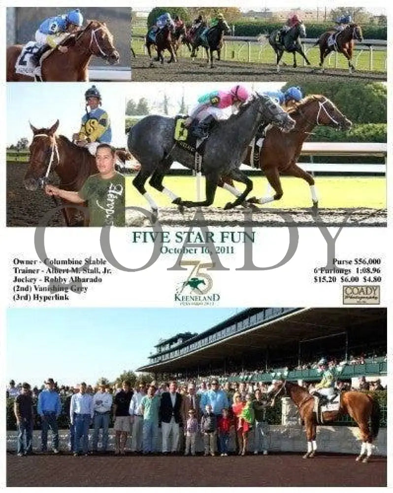 Five Star Fun - 101611 Keeneland