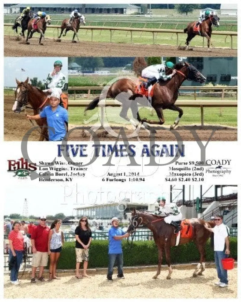 FIVE TIMES AGAIN - 080114 - Race 03 - ELP - Coady Media - Kurtis Coady Photography