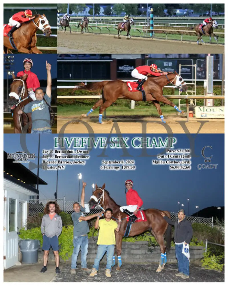 Fivefive Six Champ - 09-08-24 R03 Mnr Mountaineer Park