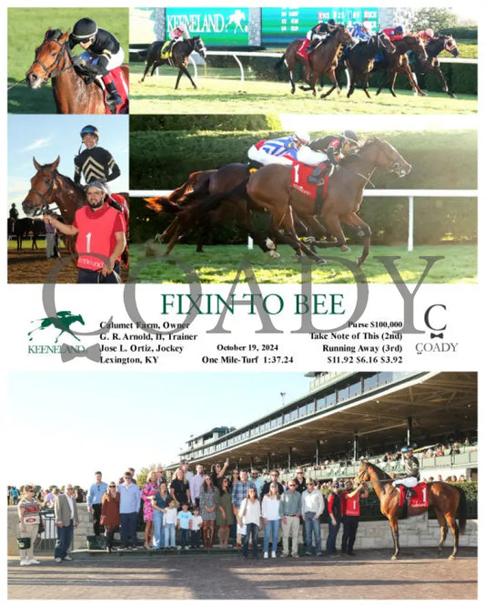 Fixin To Bee - 101924 Race 10 Kee Keeneland