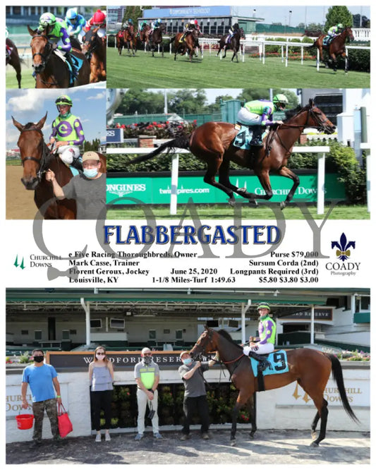 Flabbergasted - 06 - 25 - 20 R09 Cd Churchill Downs