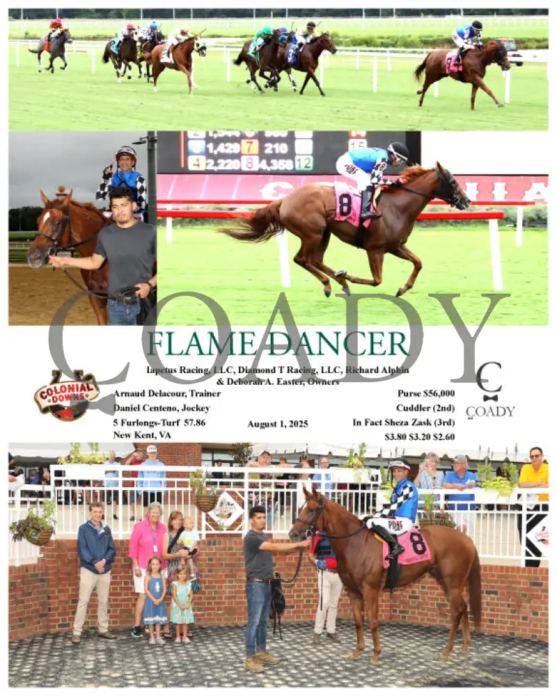 FLAME DANCER - 08-01-25 - R04 - CNL Colonial Downs