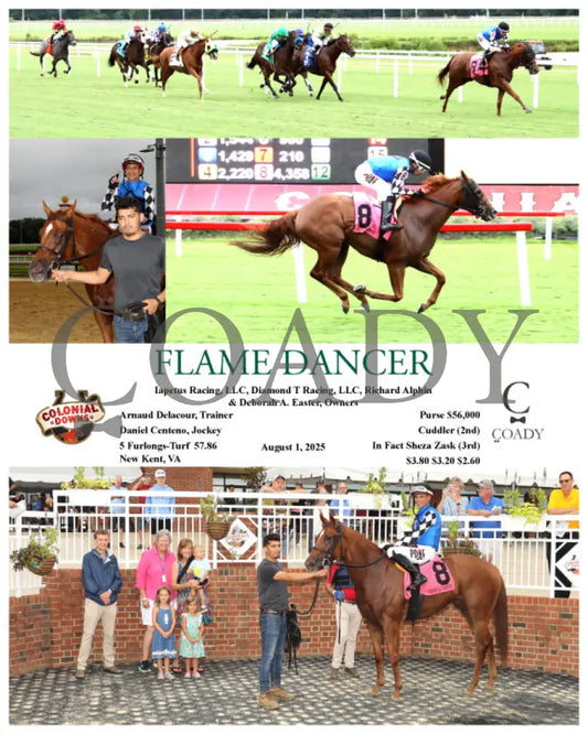 FLAME DANCER - 08-01-25 - R04 - CNL Colonial Downs