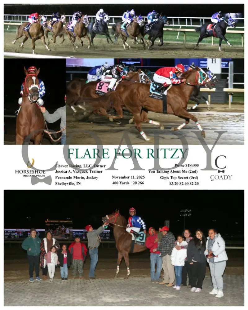 FLARE FOR RITZY - 11-11-25 - R09 - IND - Coady Media - Kurtis Coady Photography