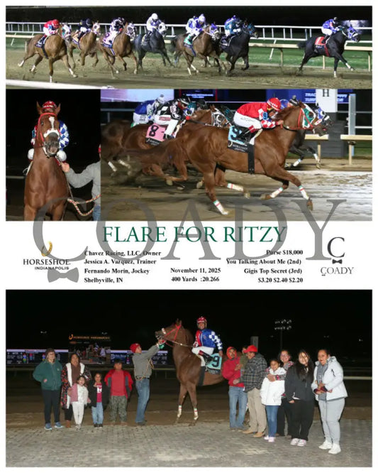 FLARE FOR RITZY - 11-11-25 - R09 - IND - Coady Media - Kurtis Coady Photography