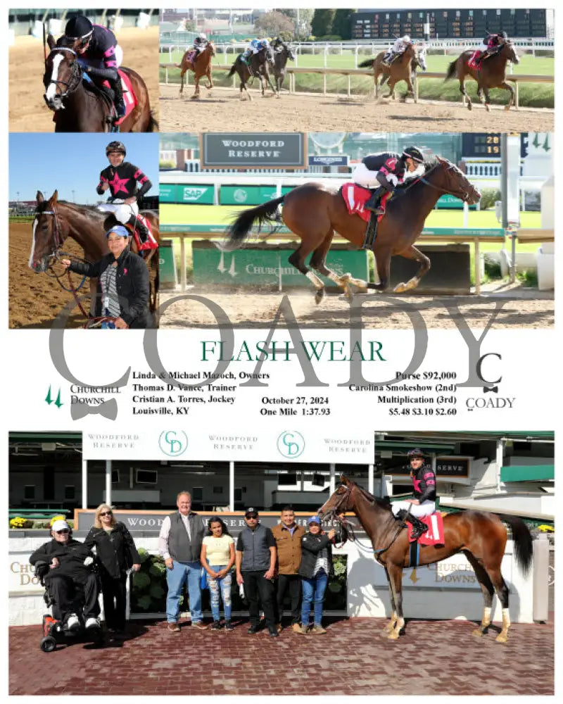 Flash Wear - 10-27-24 R01 Cd Churchill Downs