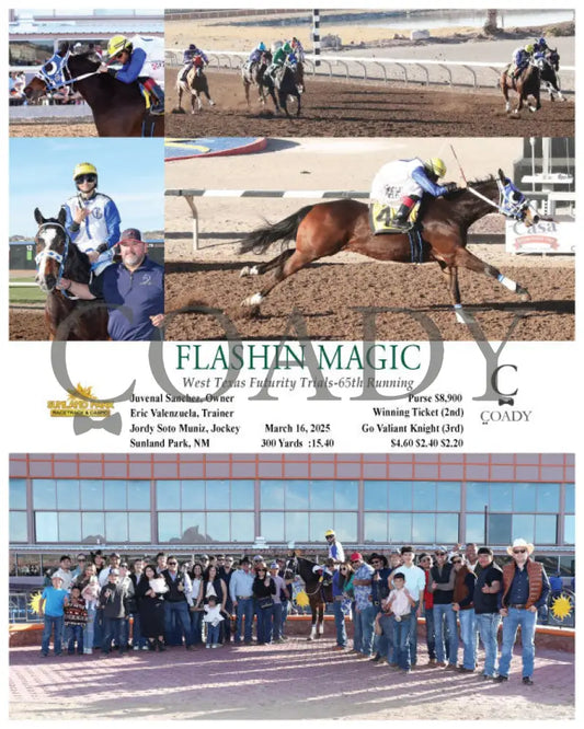FLASHIN MAGIC - West Texas Futurity Trials-65th Running - 03-16-25 - R12 - SUN Sunland Park