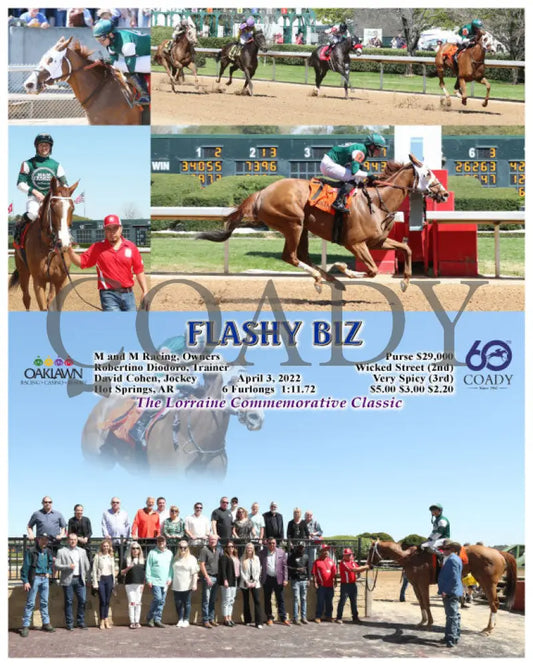 Flashy Biz - 04-03-22 R04 Op Oaklawn Park