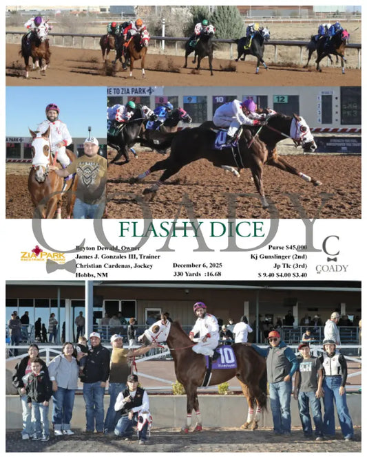 FLASHY DICE - 12-06-25 - R08 - ZIA - Coady Media - Kurtis Coady Photography