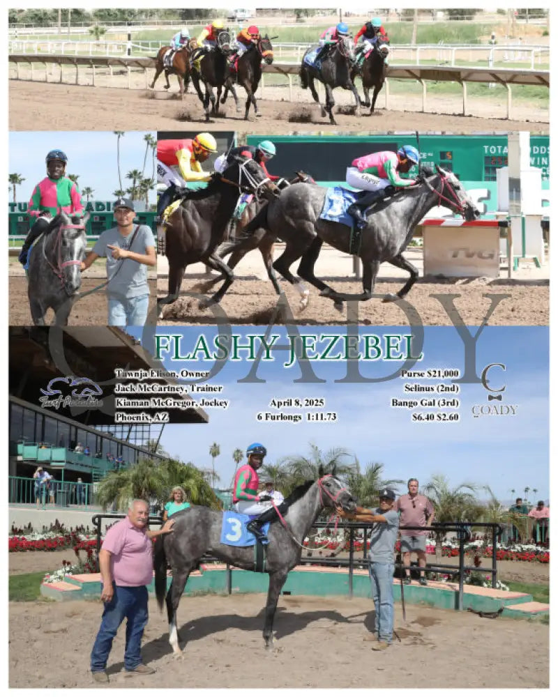 FLASHY JEZEBEL - 04-08-25 - R05 - TUP Turf Paradise