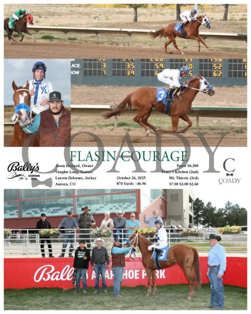 FLASIN COURAGE - 10-26-25 - R08 - ARP Arapahoe Park