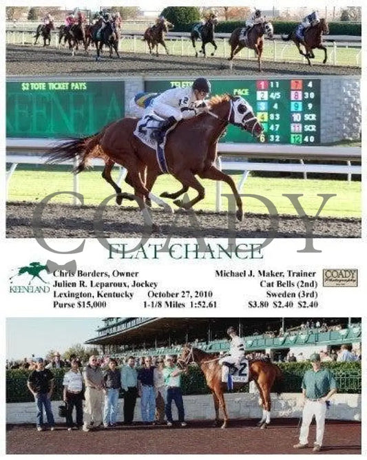 Flat Chance - 102710 Keeneland