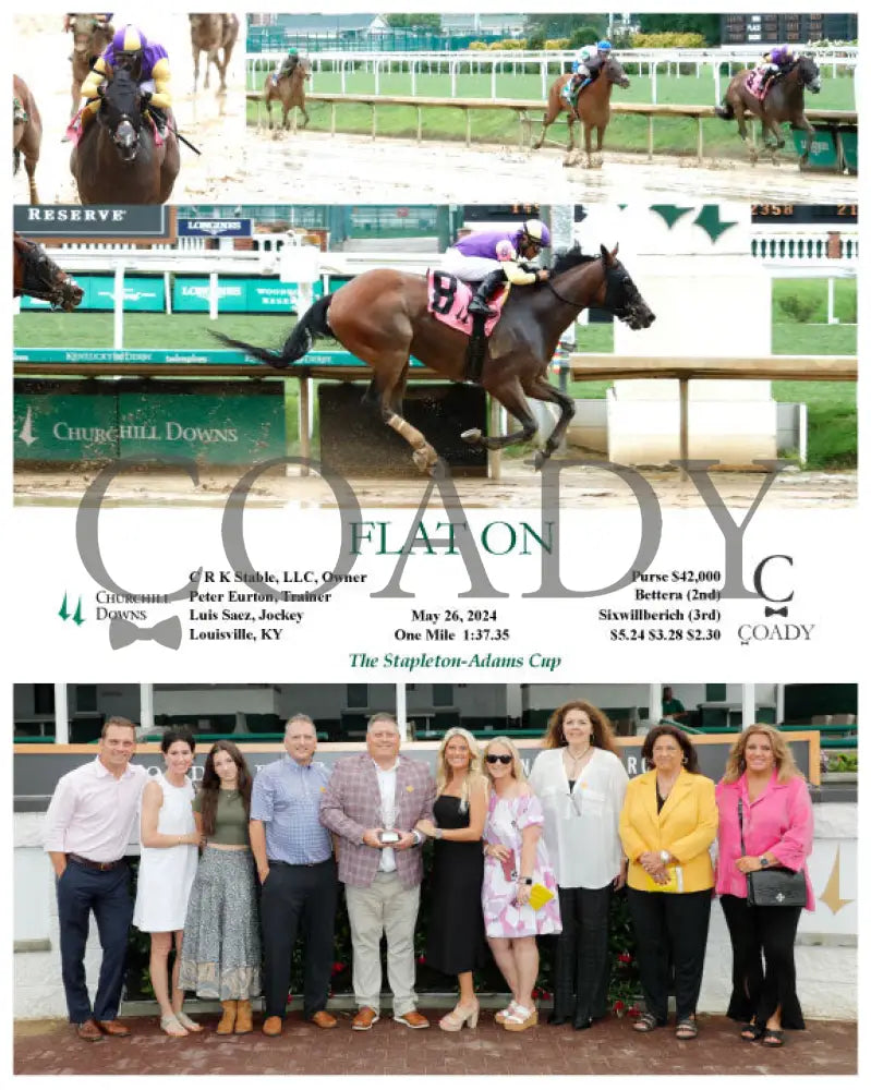 Flat On - 05-26-24 R07 Cd Group Churchill Downs
