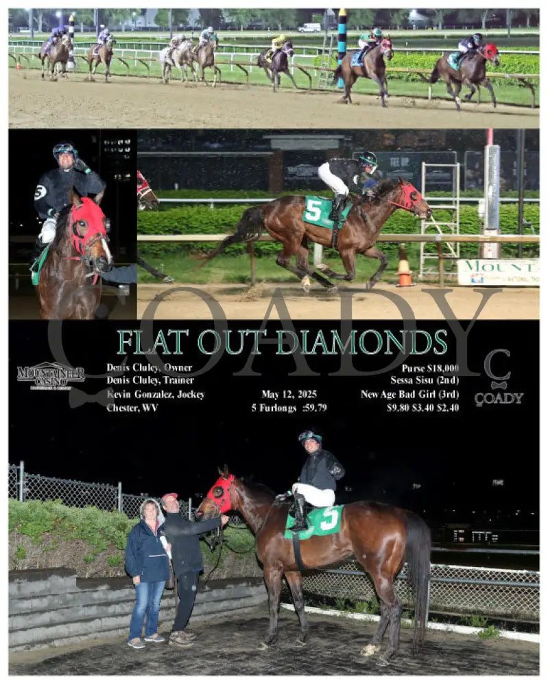 FLAT OUT DIAMONDS - 05-12-25 - R08 - MNR Mountaineer Park