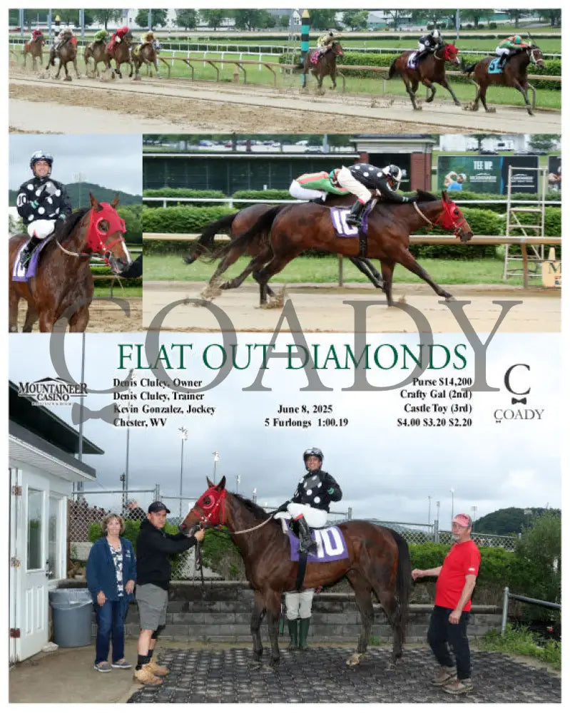 FLAT OUT DIAMONDS - 06-08-25 - R01 - MNR Mountaineer Park