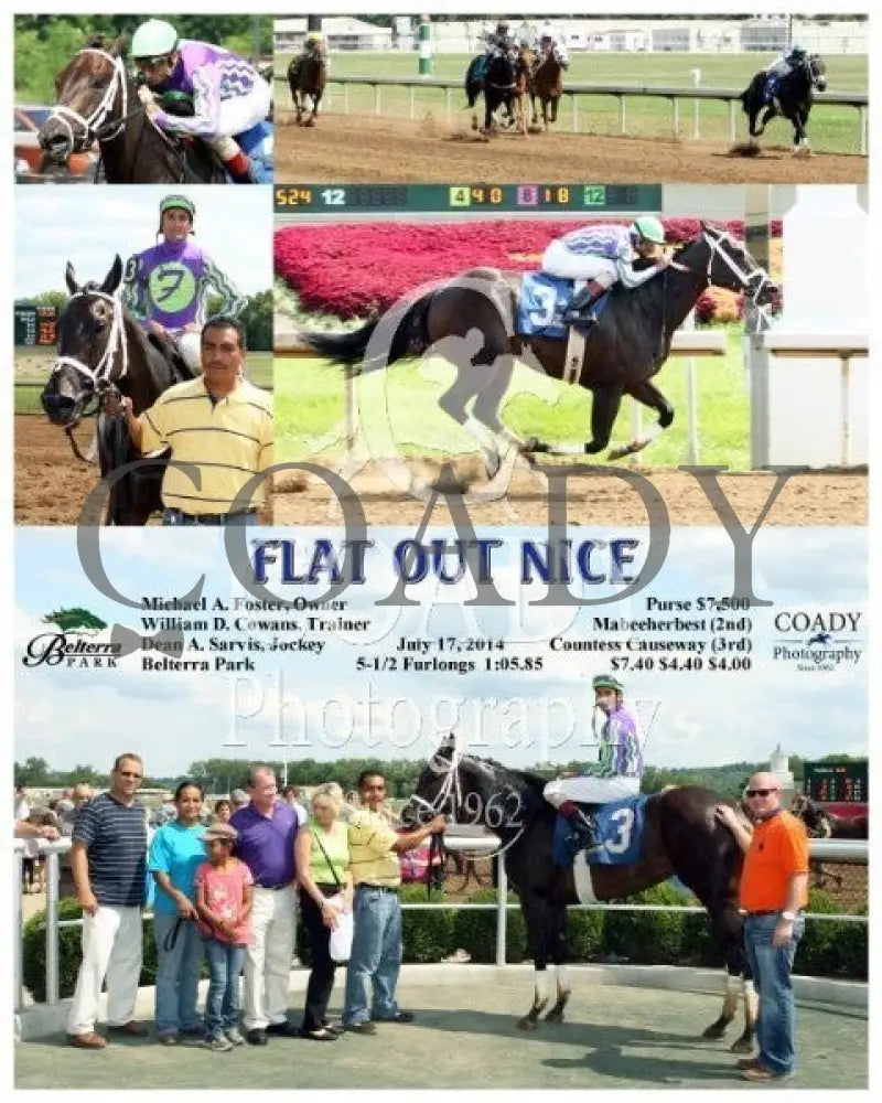 Flat Out Nice - 071714 Race 06 Btp Belterra Park