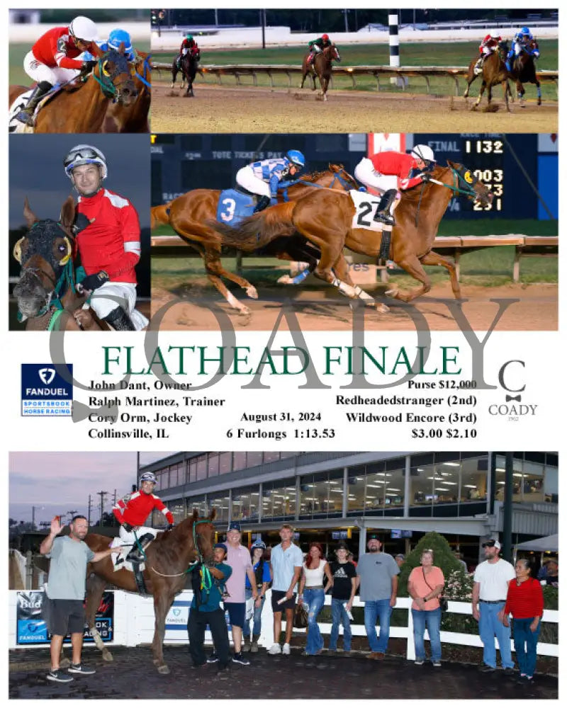Flathead Finale - 08-31-24 R01 Fan Fanduel Sportsbook Horse Racing