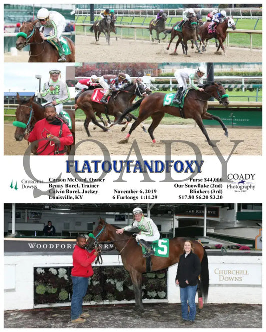 Flatoutandfoxy - 11-06-19 R05 Cd Churchill Downs