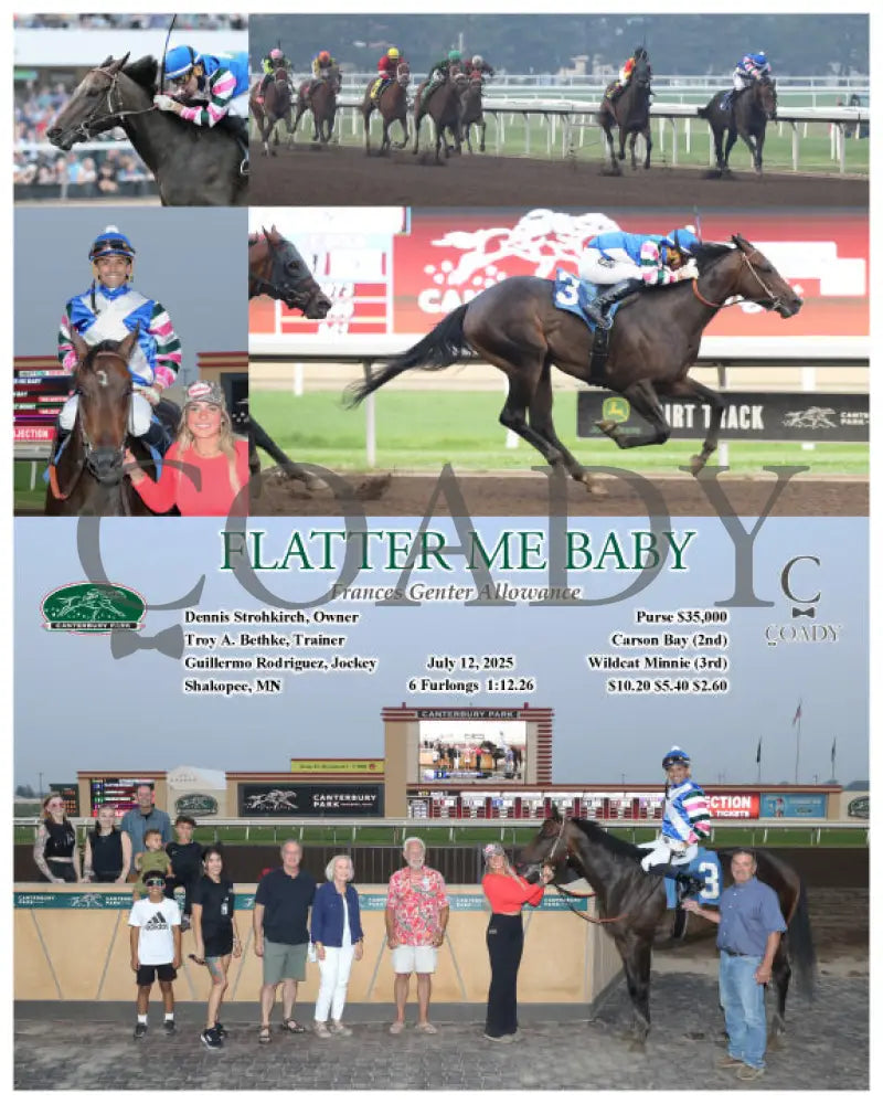 FLATTER ME BABY - Frances Genter Allowance - 07-12-25 - R07 - CBY Canterbury Park