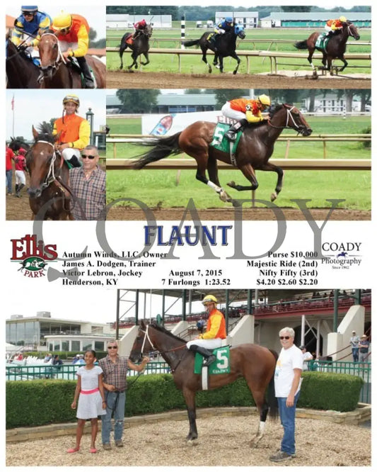 Flaunt - 080715 Race 02 Elp Ellis Park