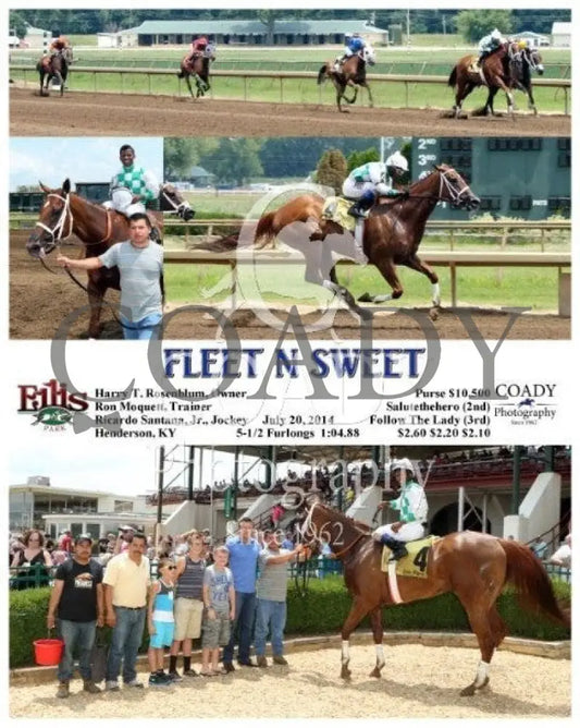 Fleet N Sweet - 072014 Race 02 Elp Ellis Park