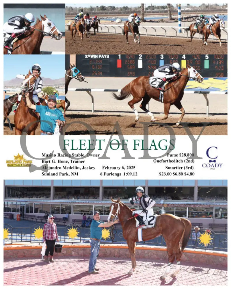 Fleet Of Flags - 02-06-25 R05 Sun Turfway Park