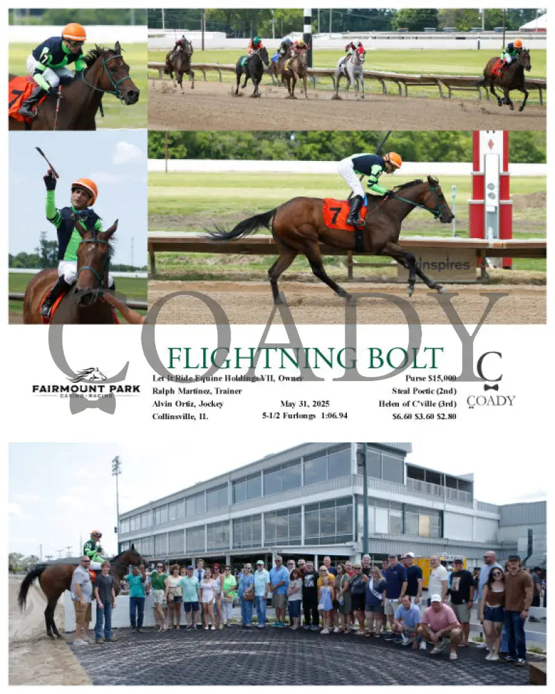 FLIGHTNING BOLT - 05-31-25 - R03 - FP Fanduel Sportsbook Horse Racing