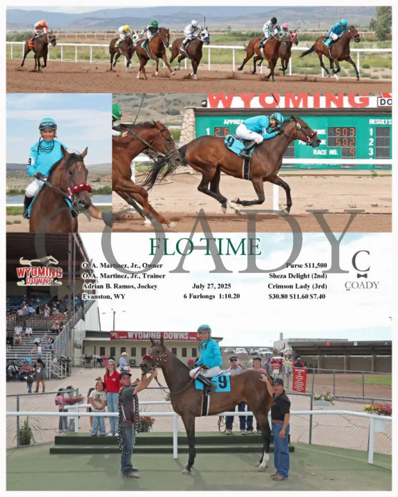 FLO TIME - 07-27-25 - R09 - WYO Wyoming Downs