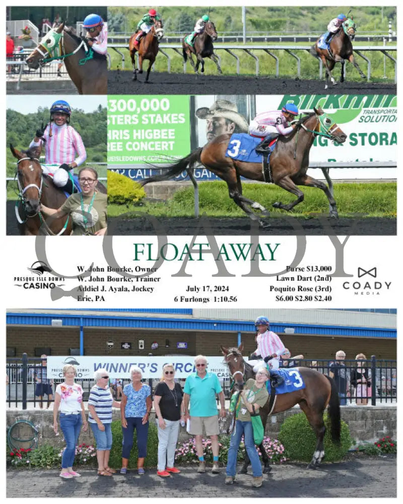 Float Away - 07-17-24 R03 Pid Presque Isle Downs