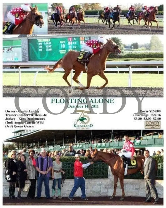 Floating Alone - 101411 Keeneland